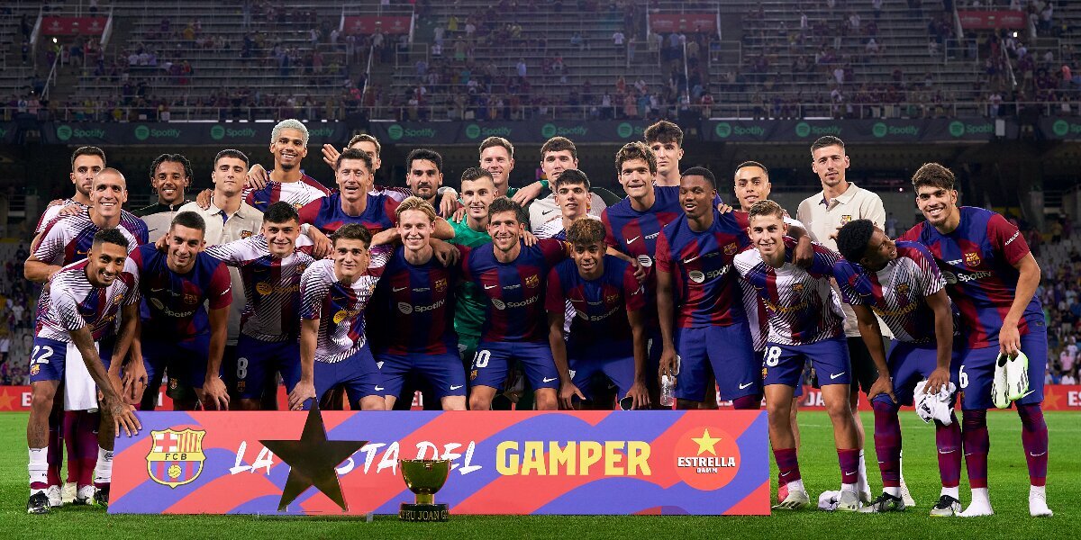 «Барселона» одержала победу над «Тоттенхэмом» и выиграла Кубок Жоана Гампера